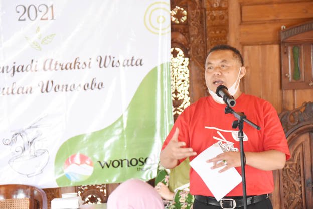 Wabup Wonosobo, Muhammad Albar membuka Pelatihan Pelaku Usaha Wisata Kuliner Wonosobo