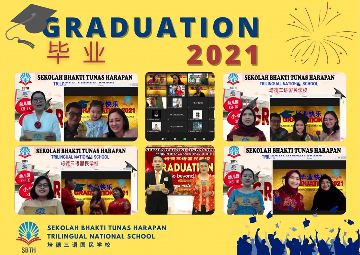 RANGKAIAN acara Virtual Graduation SBTH Kota Magelang