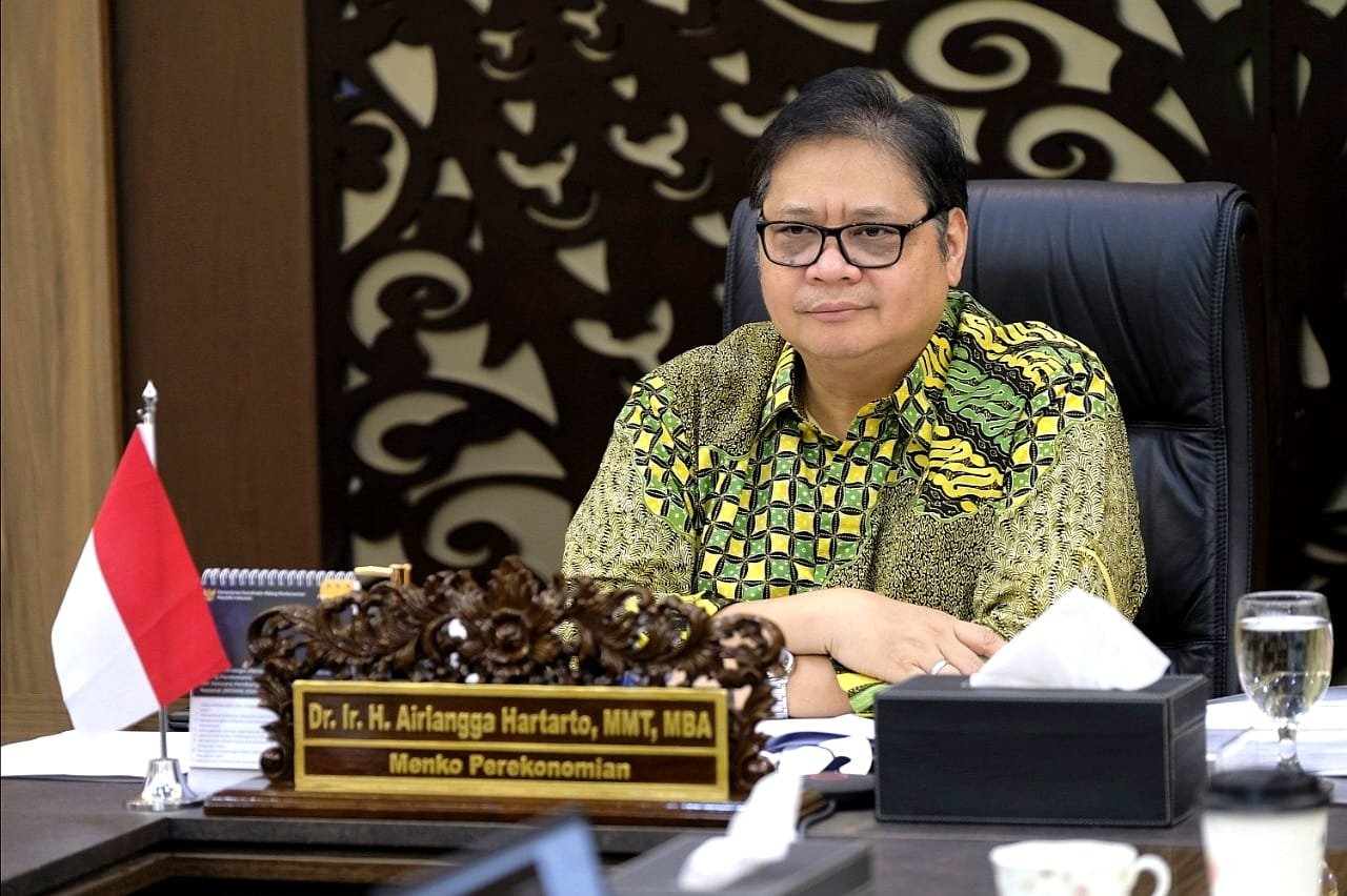 Menteri Koordinator Bidang Perekonomian Airlangga Hartarto ( foto: IST, https://ekon.go.id/ )