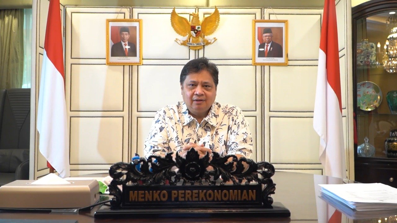 Menteri Koordinator Bidang Perekonomian Airlangga Hartarto
