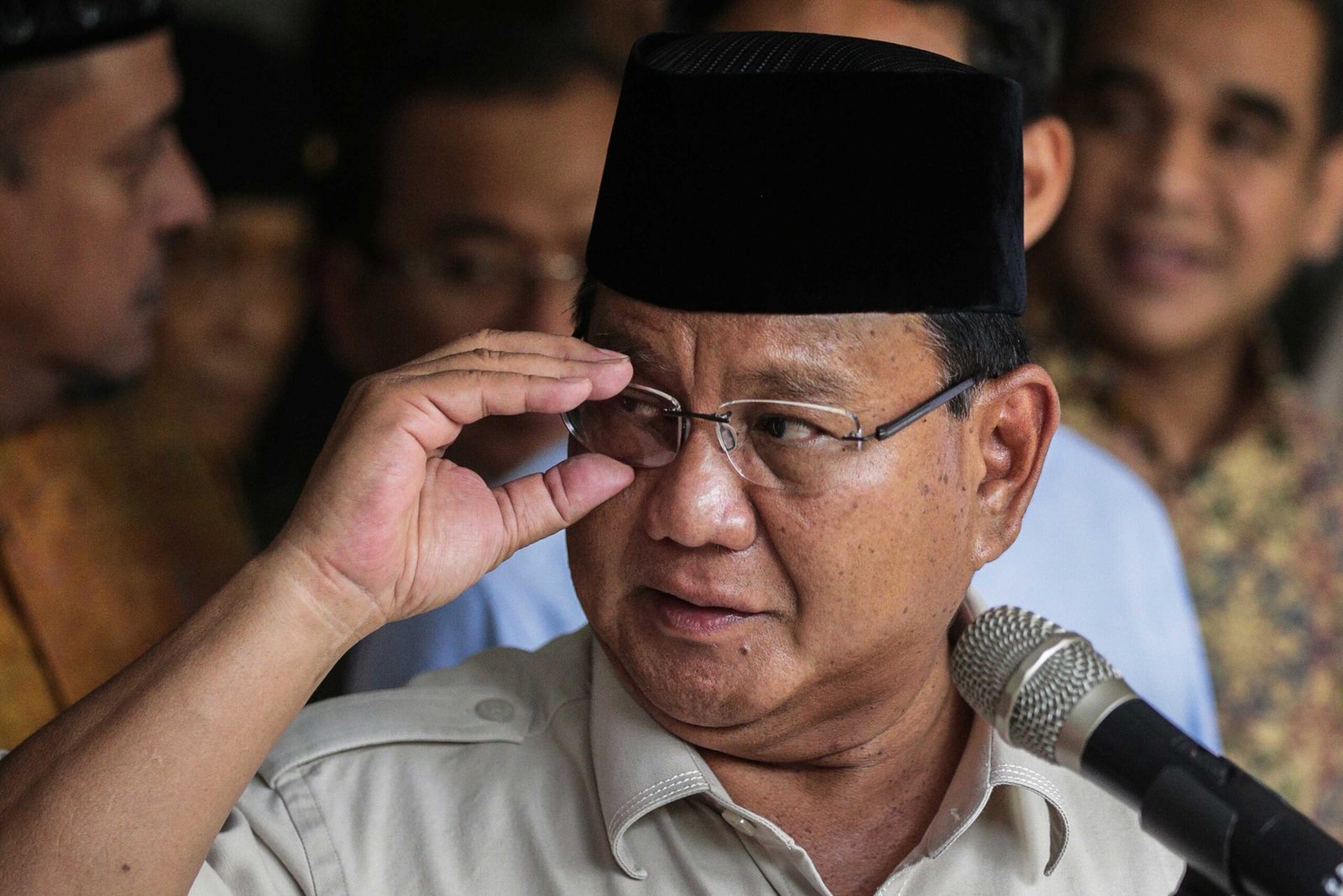 Ketua Umum DPP Partai Gerindra Prabowo Subianto