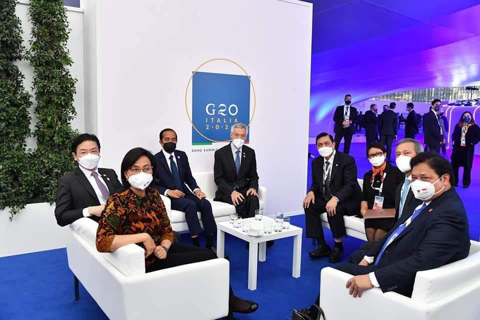 Komitmen Indonesia Kembangkan Ekonomi Hijau dan Kuatkan Iklim Investasi Dalam Pertemuan Pemimpin Negara di Rangkaian COP26