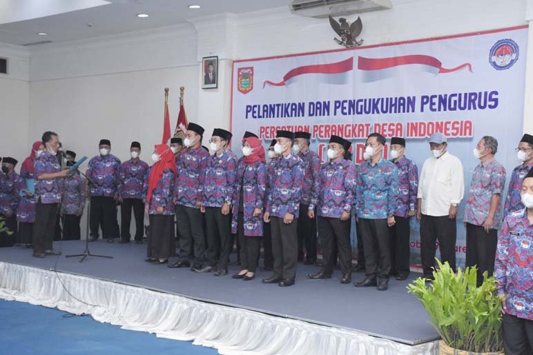 PPDI. Pelantikan Pengurus Persatuan Perangkat Desa Indonesia  (PPDI) Kabupaten Wonosobo Periode 2022-2027.