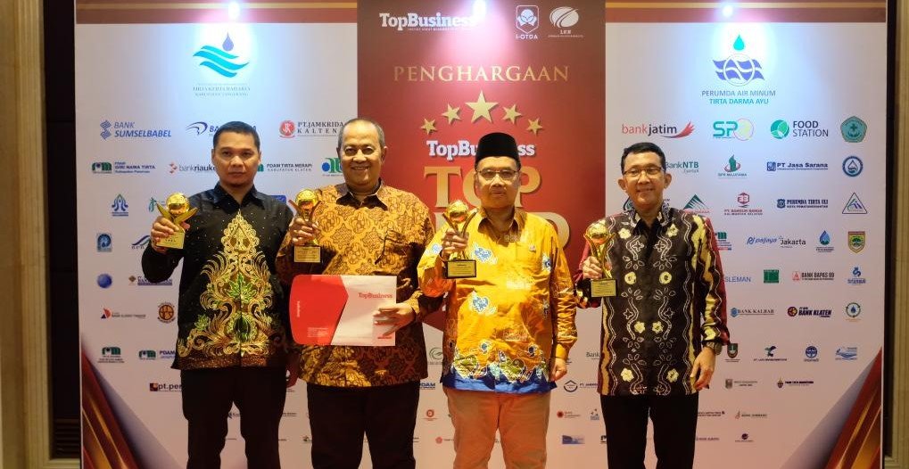 Kota Magelang Borong 5 Penghargaan TOP BUMD Awards 2022