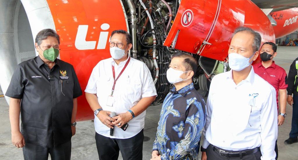 Menko Airlangga Tinjau Langsung Pengembangan KEK terkait Industri MRO Pesawat Udara dan Digital di Batam