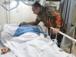 David, korban penganiyaan anak pejabat dirjen pajak hingga kini masih terbaring koma dirumah sakit Mayapada, Jakarta. (foto : IST/ magelang ekspres)