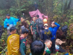 Evakuasi Helikopter Jatuh di Gunung Kerinci
