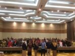 KPU Kota Magelang menggelar Sosialisasi Dapil dan Alokasi Kursi Anggota DPRD pada Selasa, 21 Maret 2023. (foto : larasati putri/magelang ekspres)