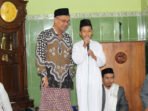 Walikota Magelang dr Much Nur Aziz saat meminta salah satu pelajar maju ke depan
