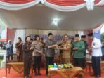 Walikota Magelang dr Muchamad Nur Aziz bersama Ketua DPRD Budi Prayitno dan Forkompimda